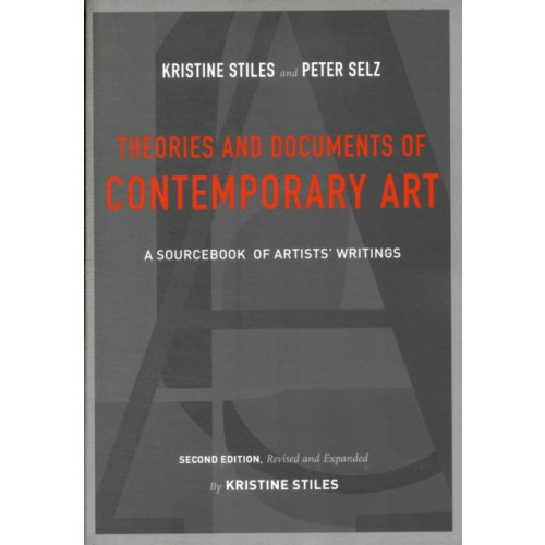 University of california press Theories and Documents of Contemporary Art (häftad, eng)