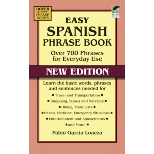 Dover publications inc. Easy Spanish Phrase Book New Edition (häftad, eng)