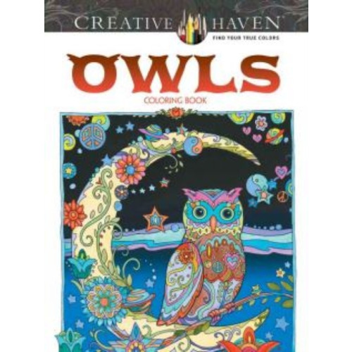 Dover publications inc. Creative Haven Owls Coloring Book (häftad)
