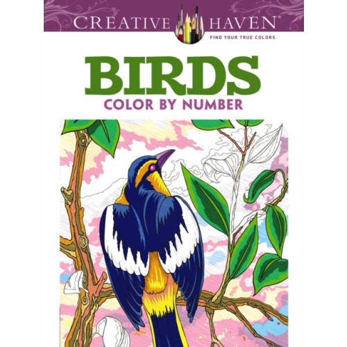 Dover publications inc. Creative Haven Birds Color by Number Coloring Book (häftad)