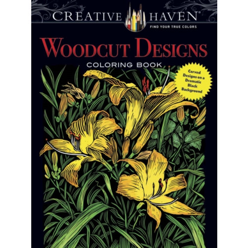 Dover publications inc. Creative Haven Woodcut Designs Coloring Book (häftad, eng)