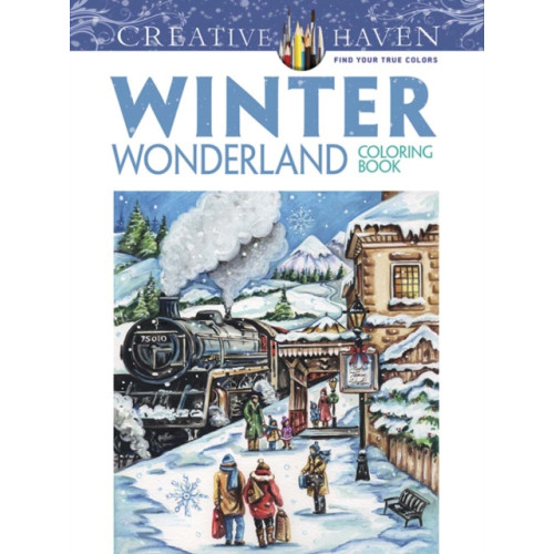 Dover publications inc. Creative Haven Winter Wonderland Coloring Book (häftad)