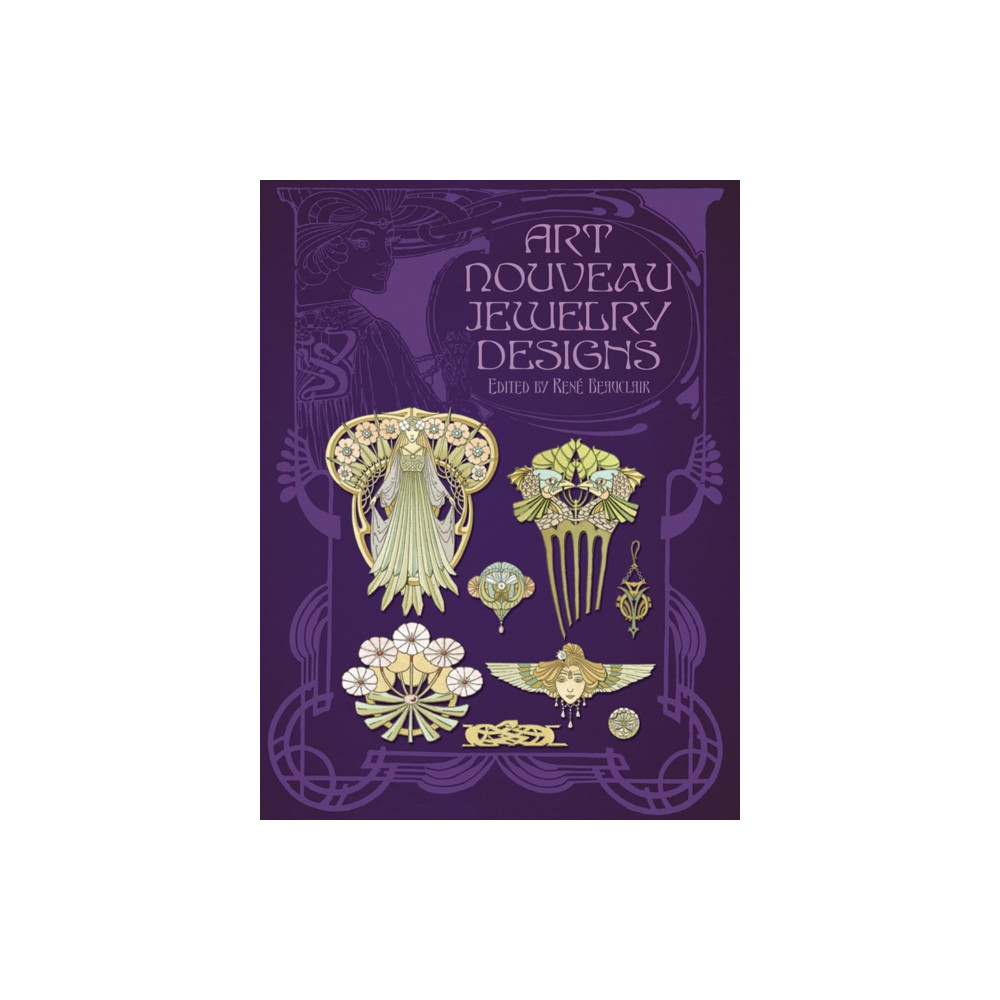 Produktbild för Art Nouveau Jewelry Designs (häftad, eng)