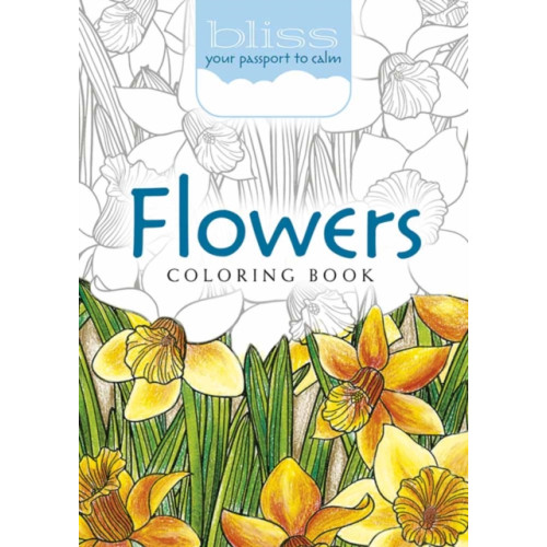 Dover publications inc. Bliss Flowers Coloring Book (häftad)