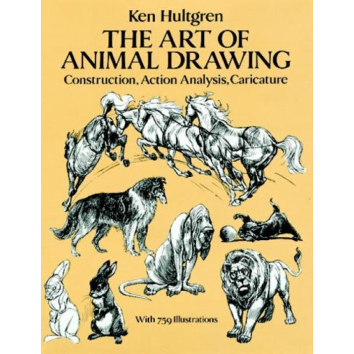 Dover publications inc. The Art of Animal Drawing (häftad)