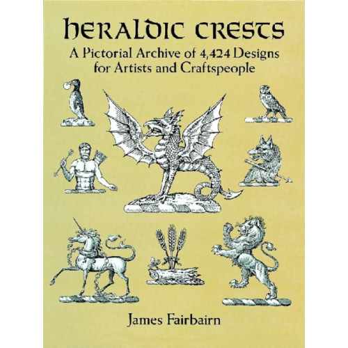 Dover publications inc. Heraldic Crests (häftad, eng)