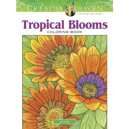 Dover publications inc. Creative Haven Tropical Blooms Coloring Book (häftad, eng)
