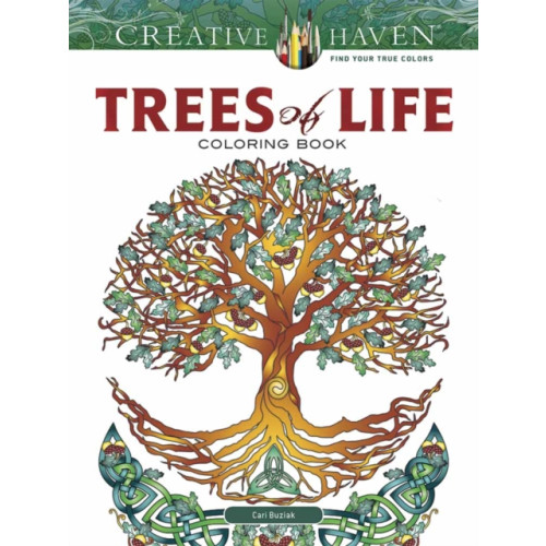 Dover publications inc. Creative Haven Trees of Life Coloring Book (häftad, eng)