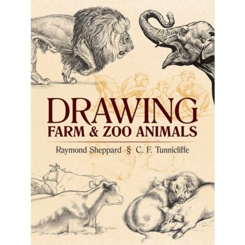 Dover publications inc. Drawing Farm and Zoo Animals (häftad, eng)