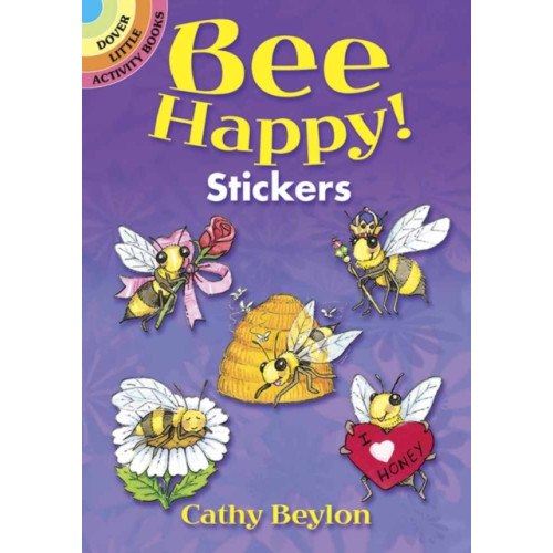 Dover publications inc. Bee Happy! Stickers (häftad, eng)