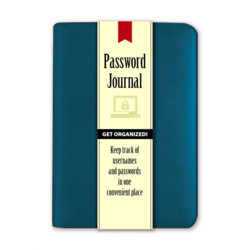 Dover publications inc. Password Journal: Caribbean Blue (häftad, eng)