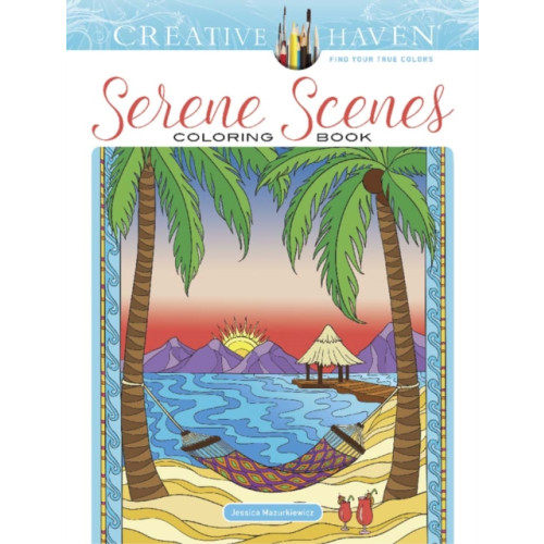 Dover publications inc. Creative Haven Serene Scenes Coloring Book (häftad)