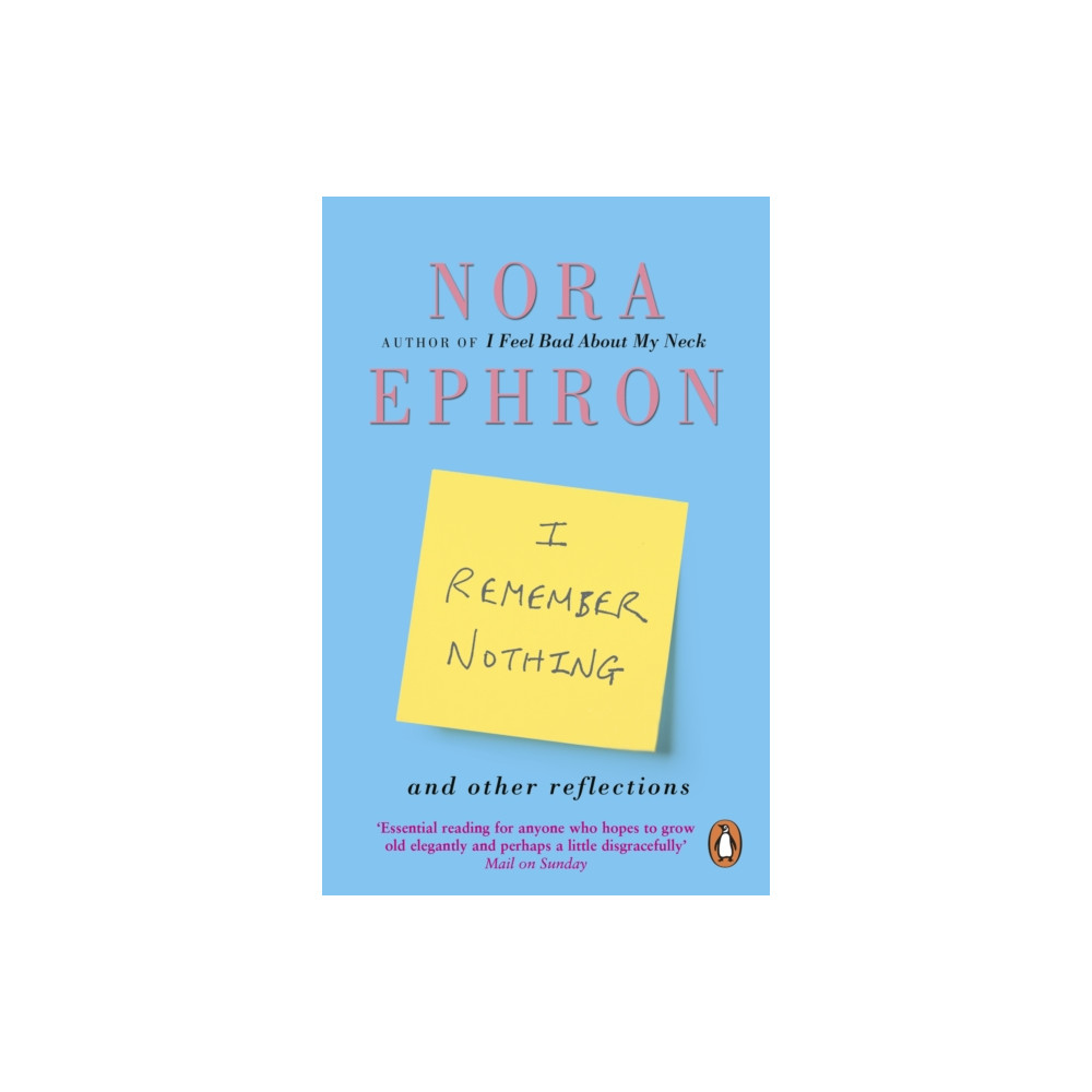 Produktbild för I Remember Nothing and other reflections (häftad, eng)