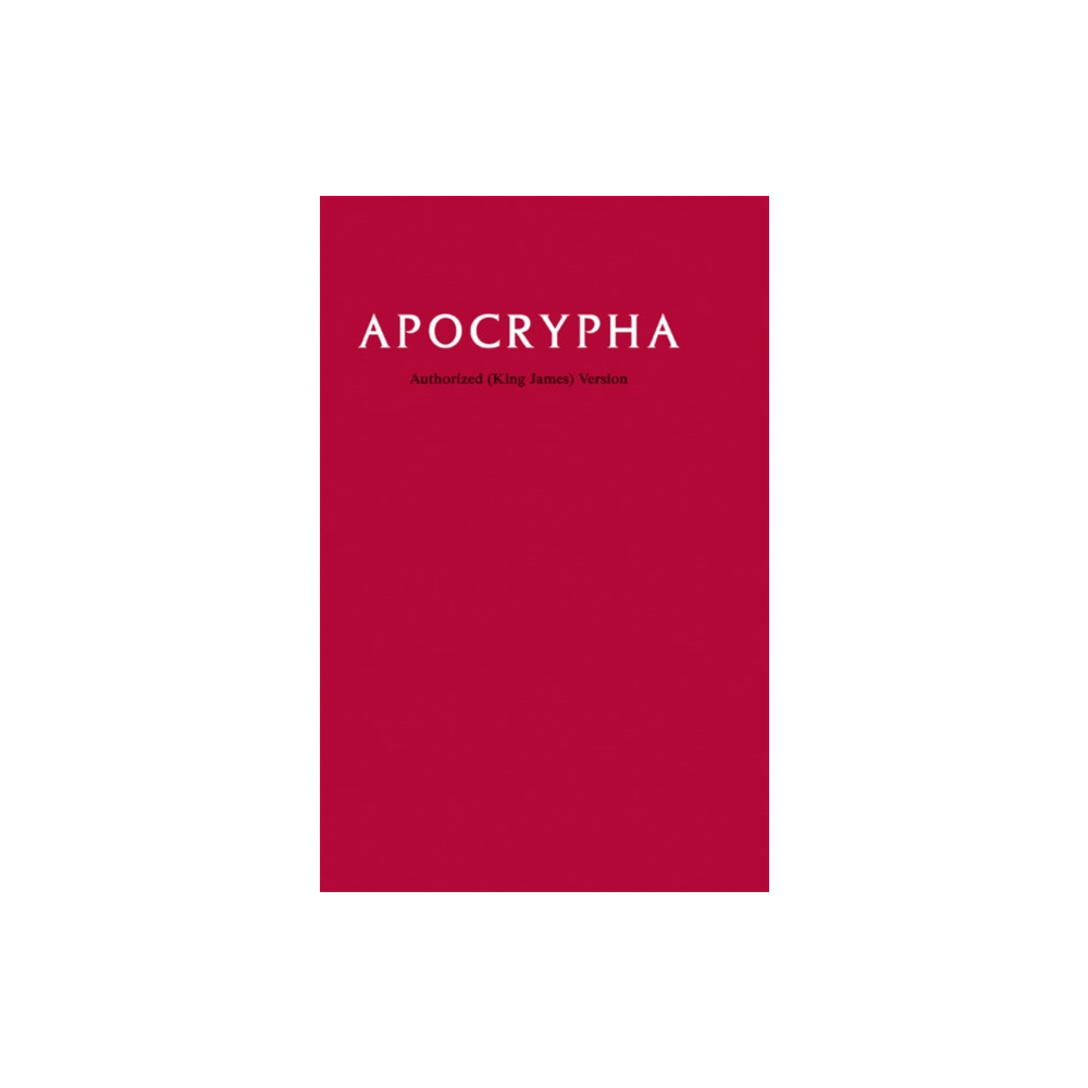 Produktbild för KJV Apocrypha Text Edition, KJ530:A (inbunden, eng)