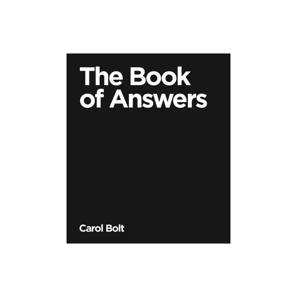 Produktbild för The Book Of Answers (inbunden, eng)