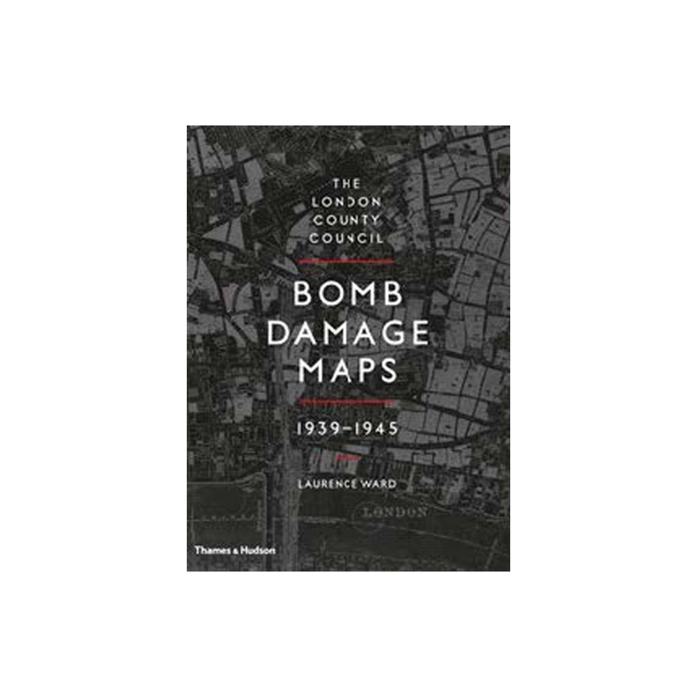 Produktbild för The London County Council Bomb Damage Maps 1939-1945 (inbunden, eng)