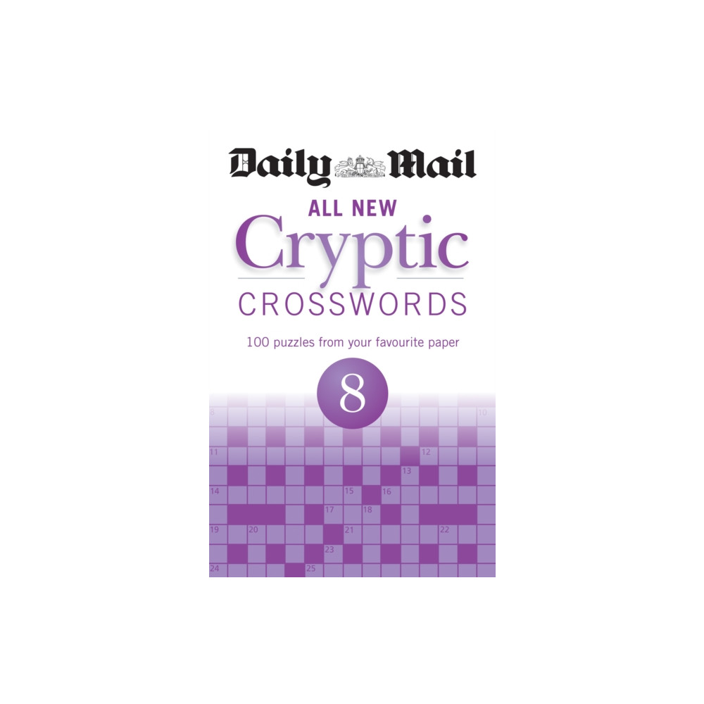 Produktbild för Daily Mail All New Cryptic Crosswords 8 (häftad, eng)