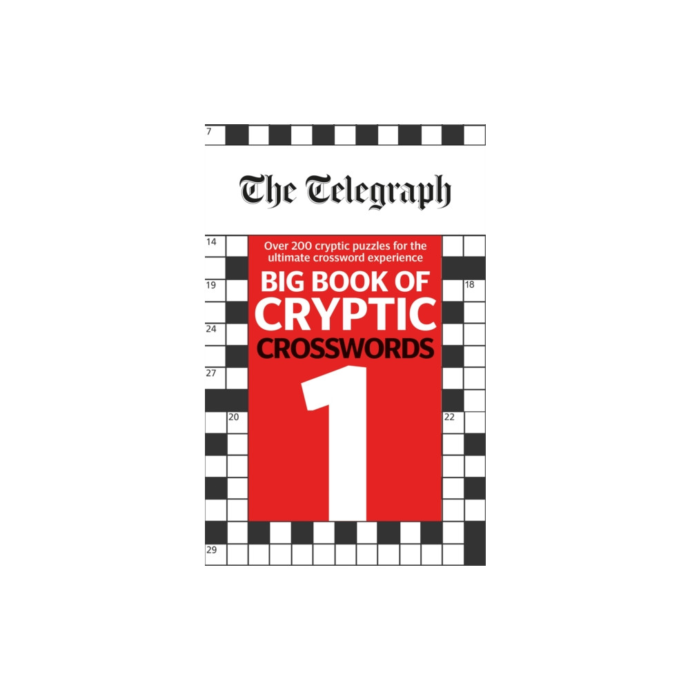 Produktbild för The Telegraph Big Book of Cryptic Crosswords 1 (häftad, eng)