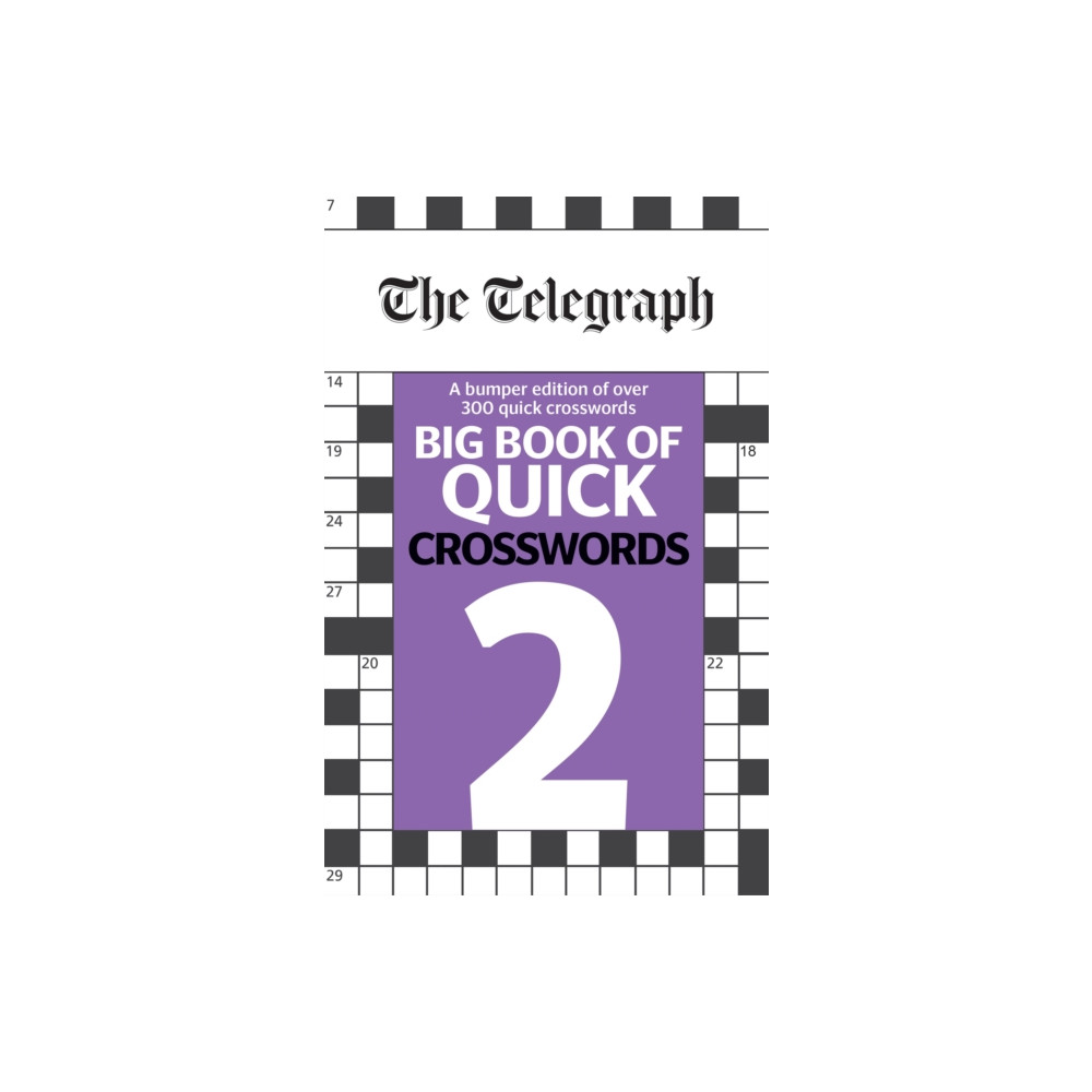 Produktbild för The Telegraph Big Book of Quick Crosswords 2 (häftad, eng)