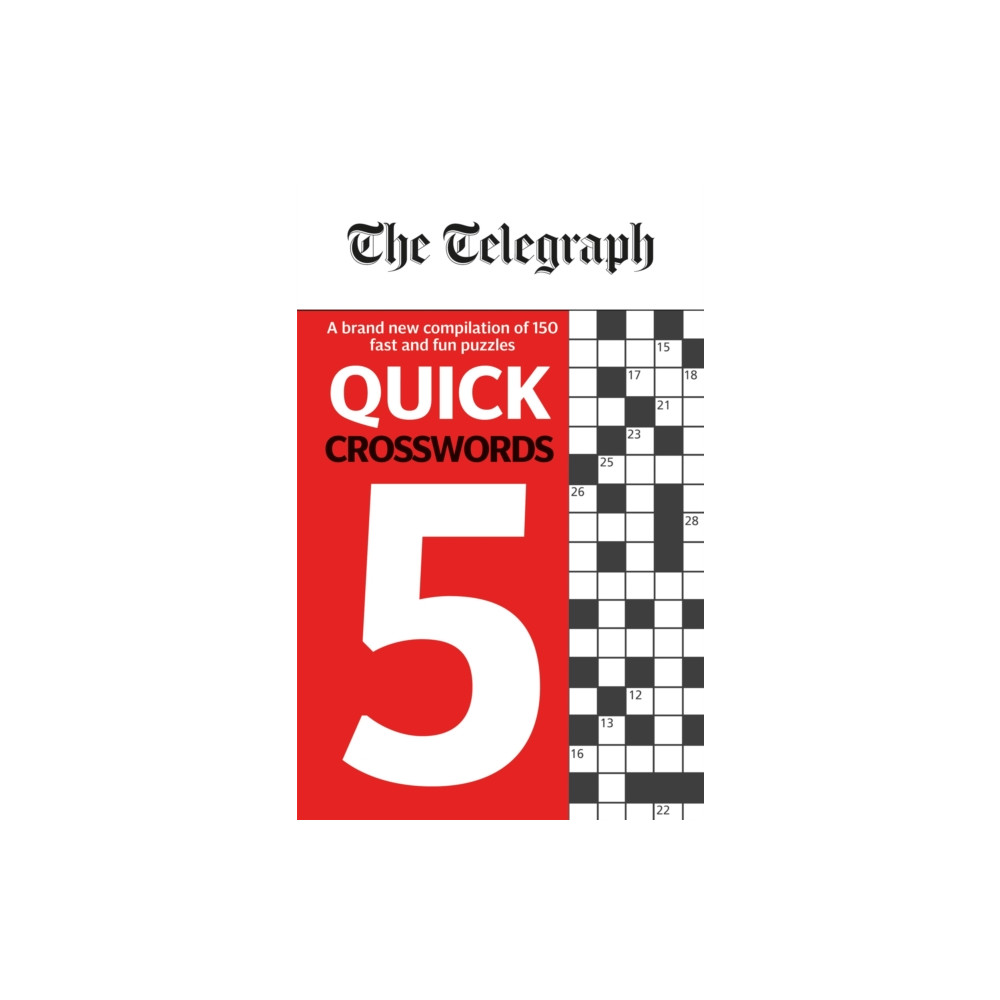 Produktbild för The Telegraph Quick Crosswords 5 (häftad, eng)