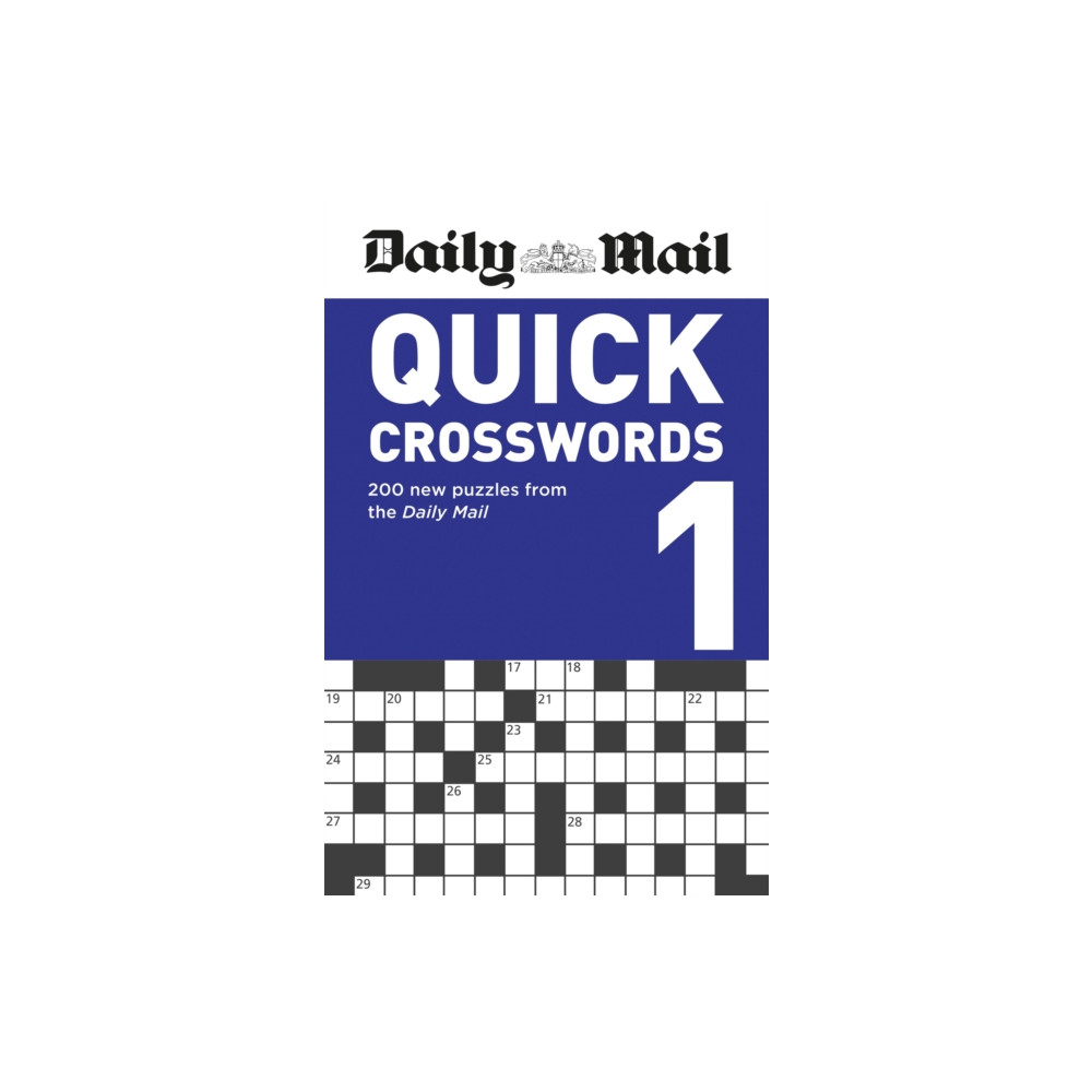 Produktbild för Daily Mail Quick Crosswords Volume 1 (häftad, eng)