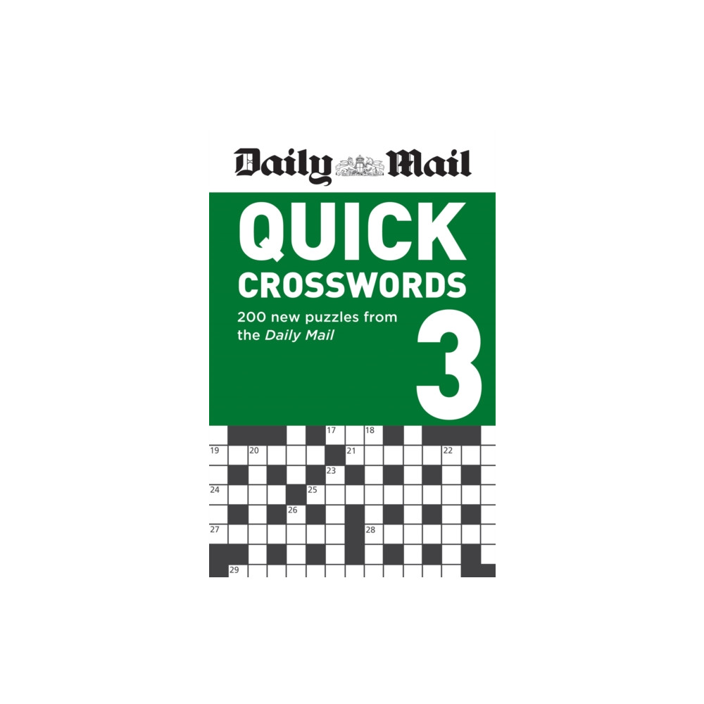 Produktbild för Daily Mail Quick Crosswords Volume 3 (häftad, eng)