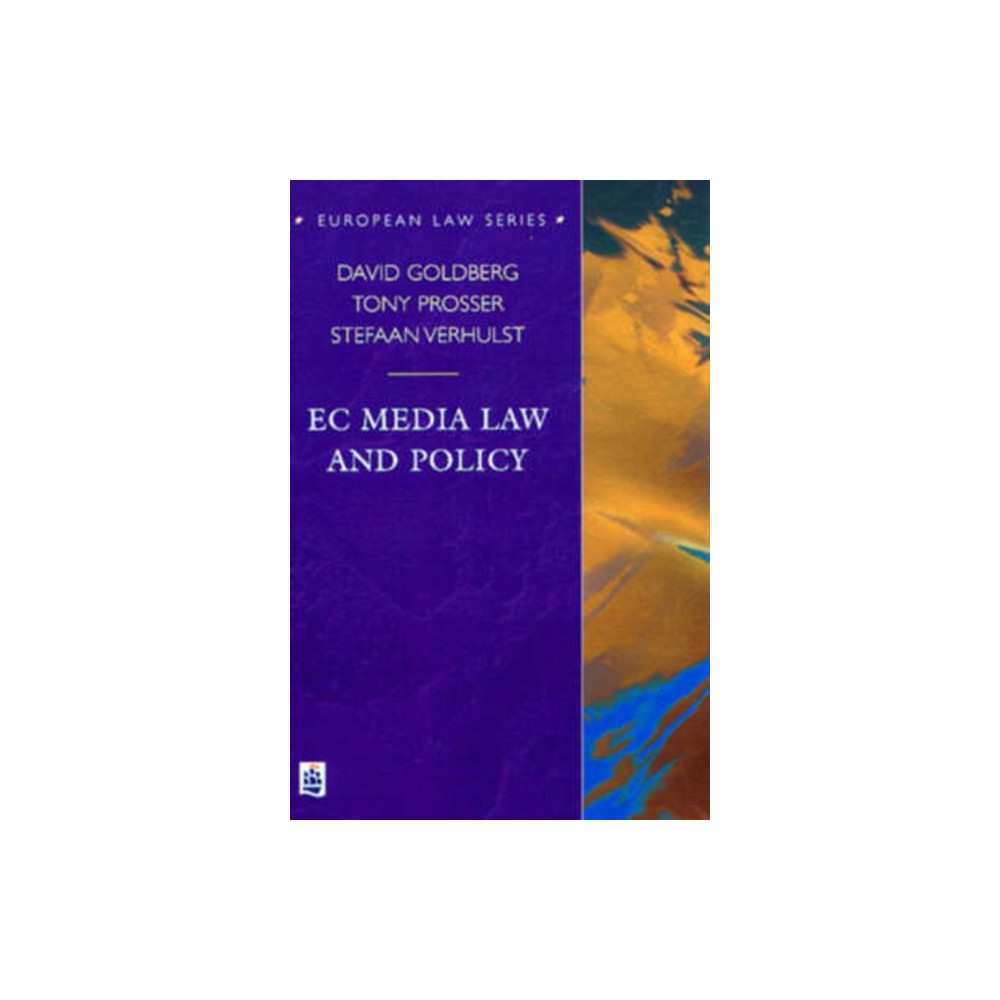 Produktbild för EC Media Law and Policy (häftad, eng)