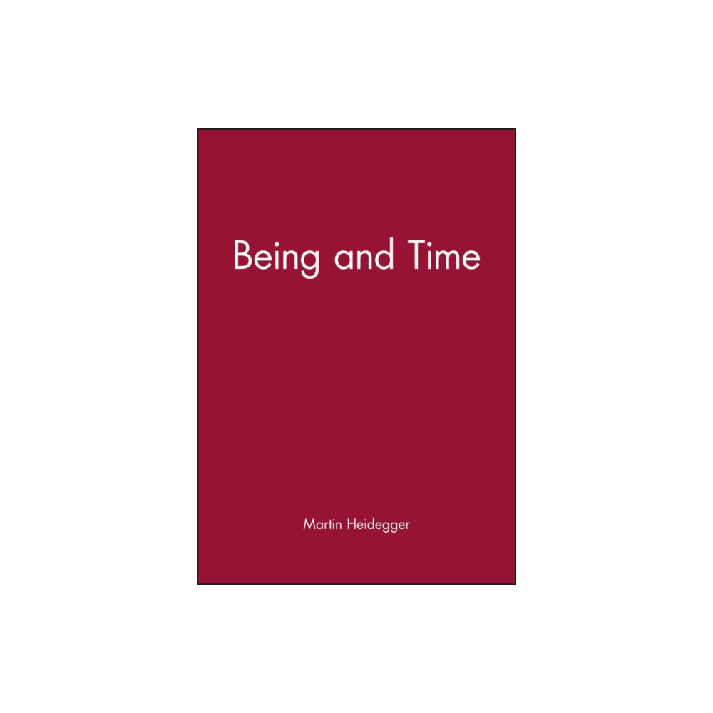 Produktbild för Being and Time (häftad, eng)