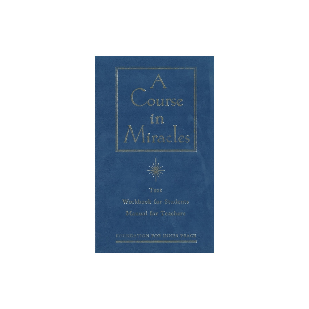 Produktbild för A Course in Miracles (inbunden, eng)