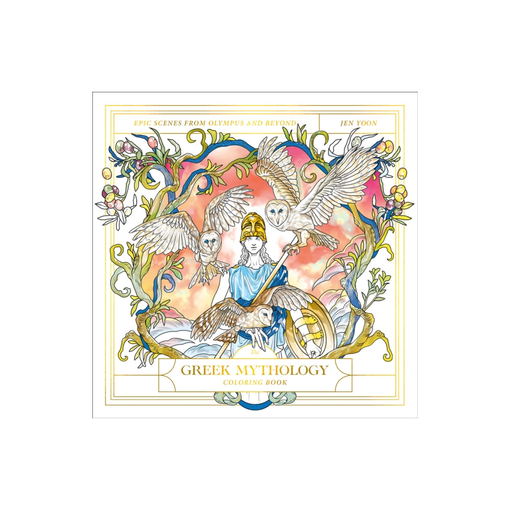 Produktbild för The Greek Mythology Coloring Book (häftad, eng)