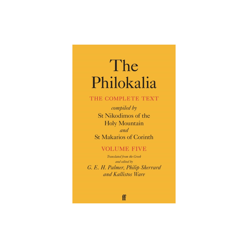 Produktbild för The Philokalia Vol 5 (häftad, eng)