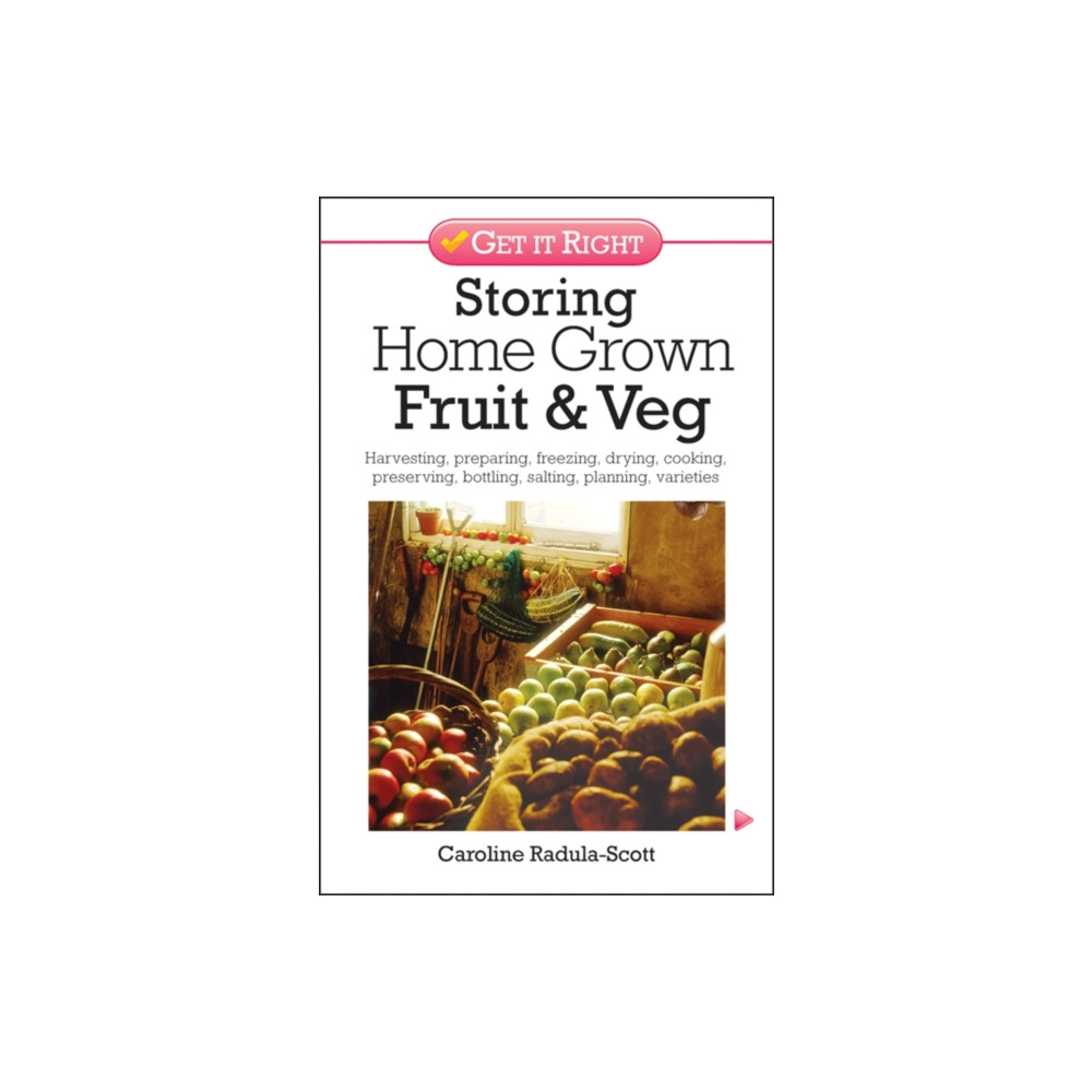 Produktbild för Storing Home Grown Fruit and Veg (häftad, eng)