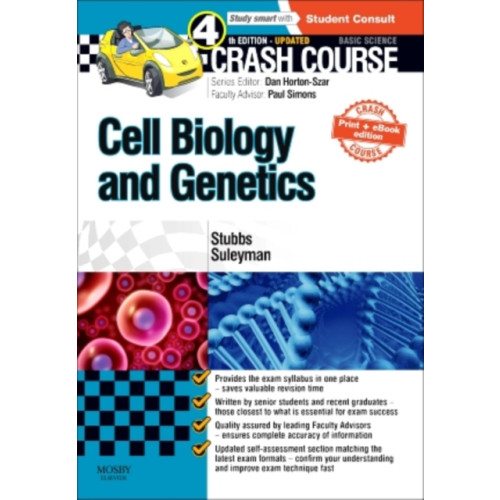 Elsevier Health Sciences Crash Course Cell Biology and Genetics Updated Print + eBook edition (häftad, eng)