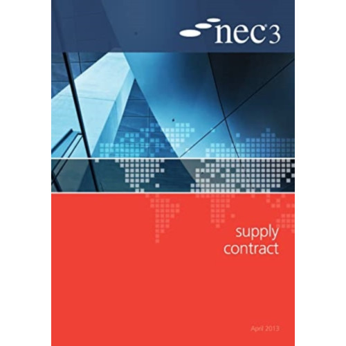 ICE Publishing NEC3 Supply Contract (SC) (häftad, eng)