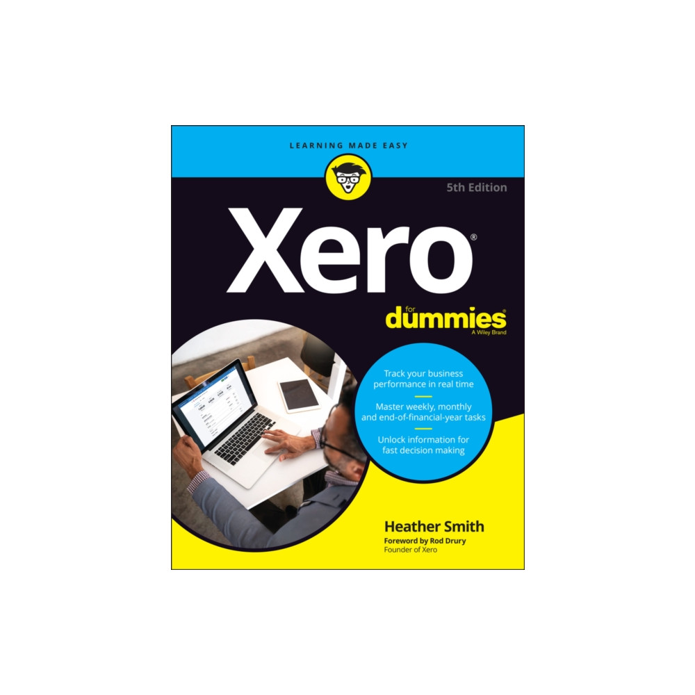 Produktbild för Xero For Dummies (häftad, eng)