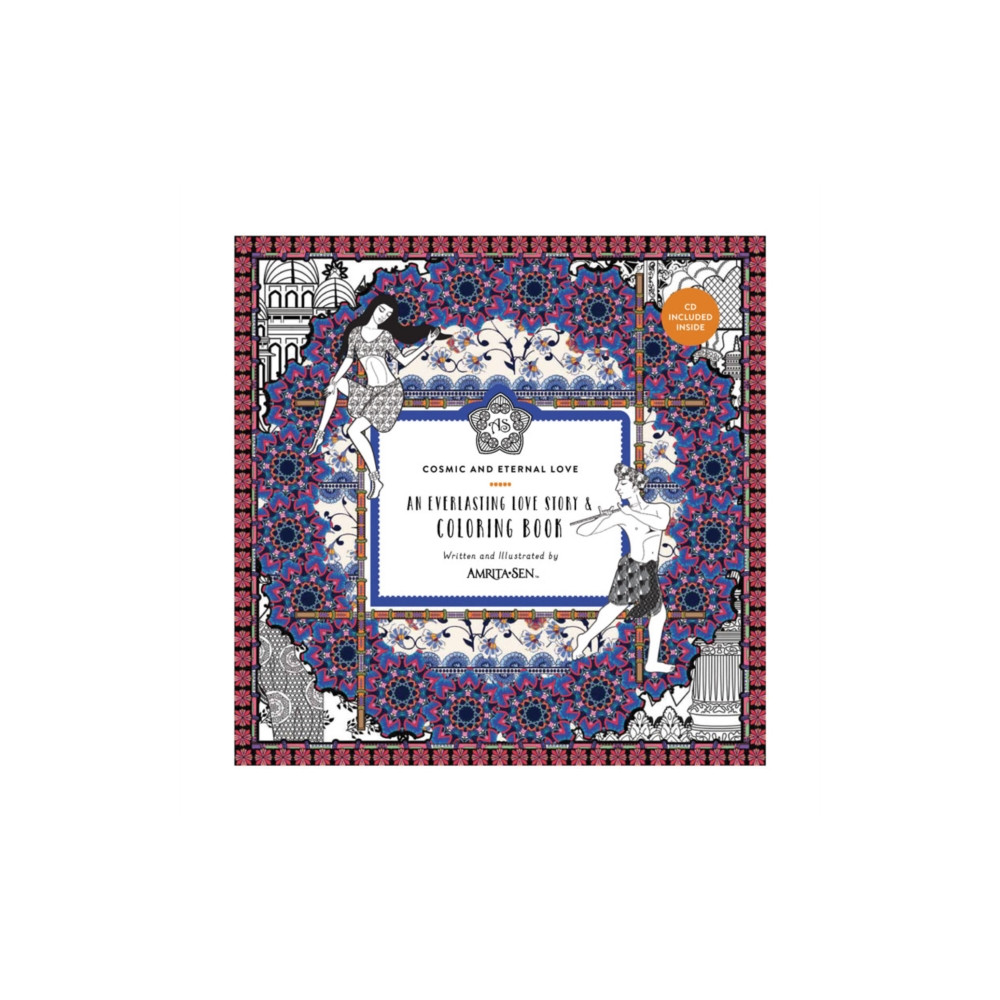 Produktbild för Amrita Sen Cosmic and Eternal Love Coloring Book (häftad, eng)
