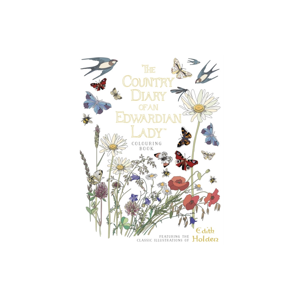 Produktbild för The Country Diary of an Edwardian Lady Colouring Book (häftad, eng)