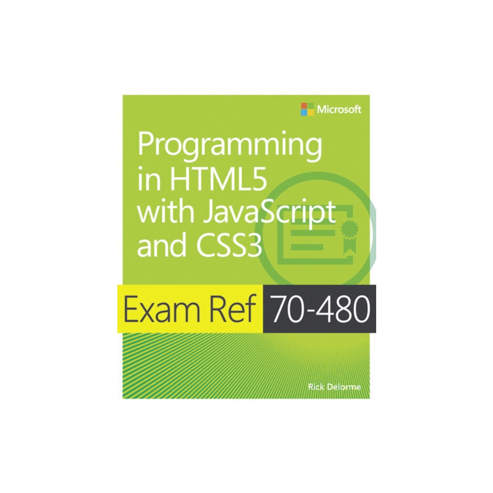 Produktbild för Exam Ref 70-480 Programming in HTML5 with JavaScript and CSS3 (MCSD) (häftad, eng)