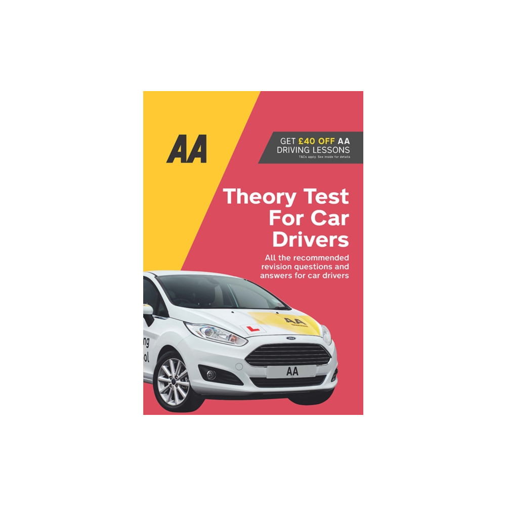 Produktbild för AA Theory Test for Car Drivers (häftad, eng)