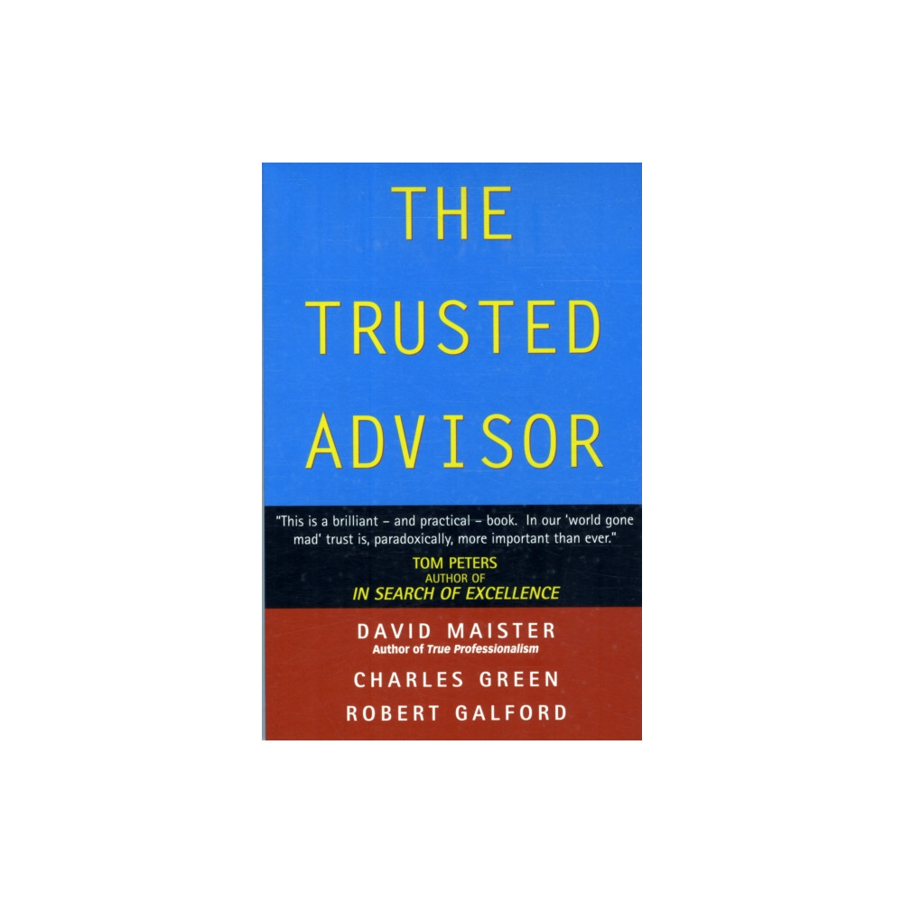 Produktbild för The Trusted Advisor (häftad, eng)