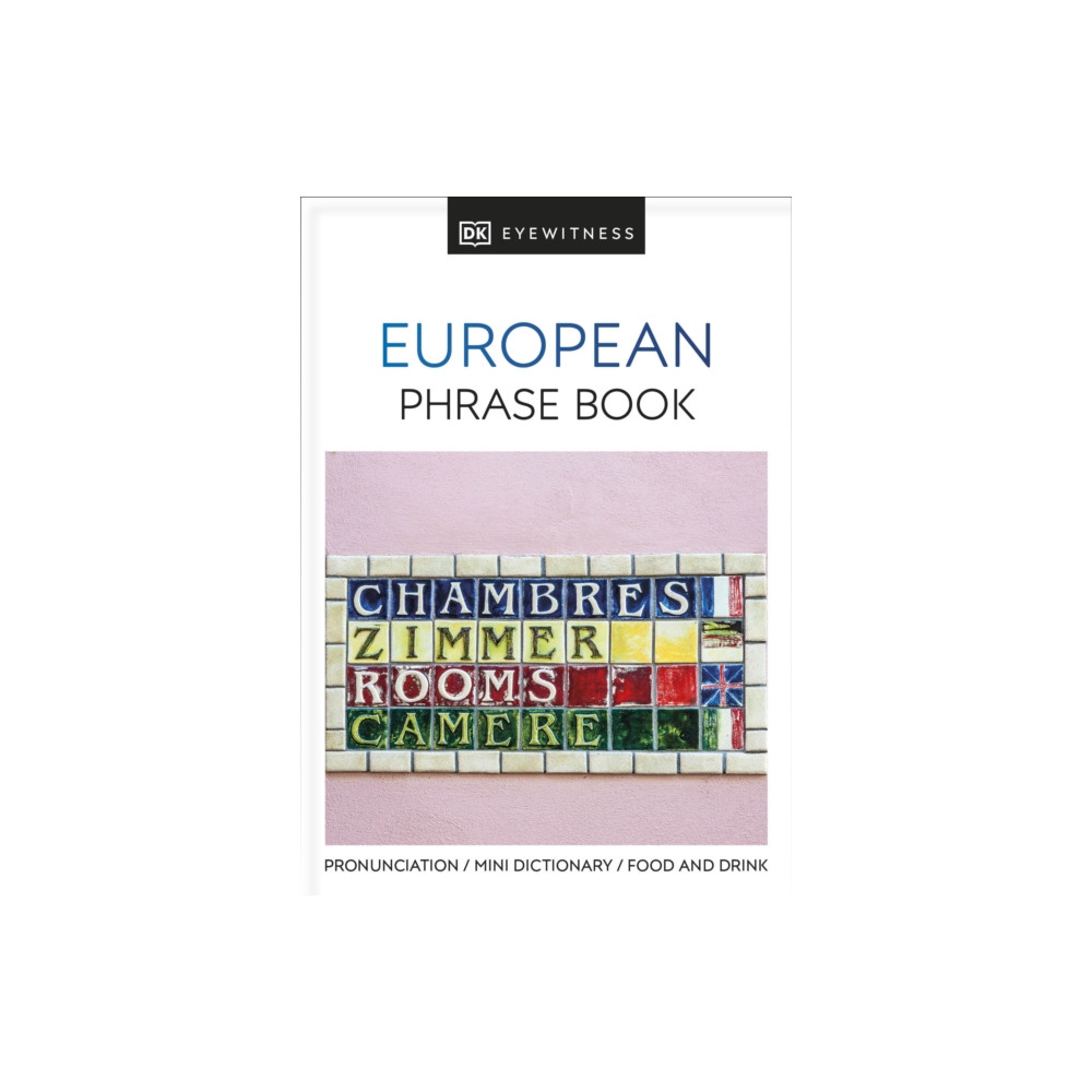 Produktbild för European Phrase Book (häftad, eng)