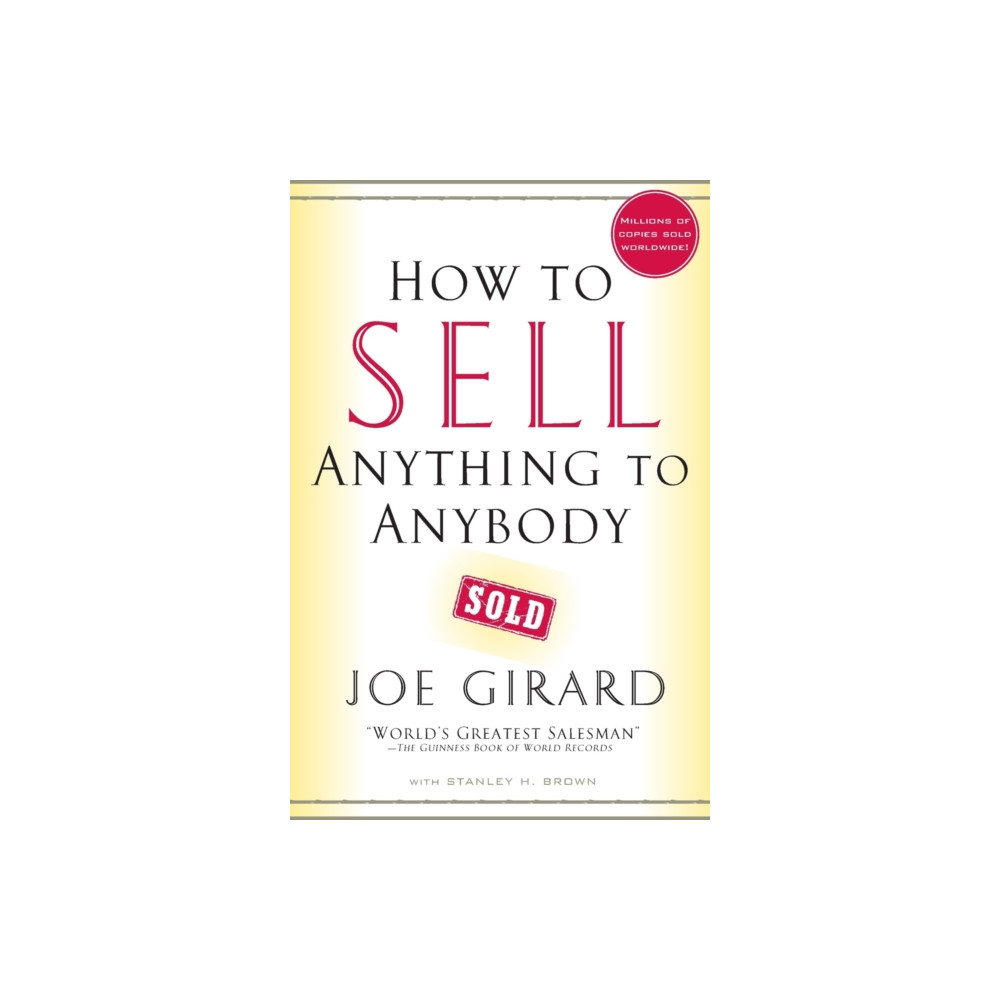 Produktbild för How to Sell Anything to Anybody (häftad, eng)