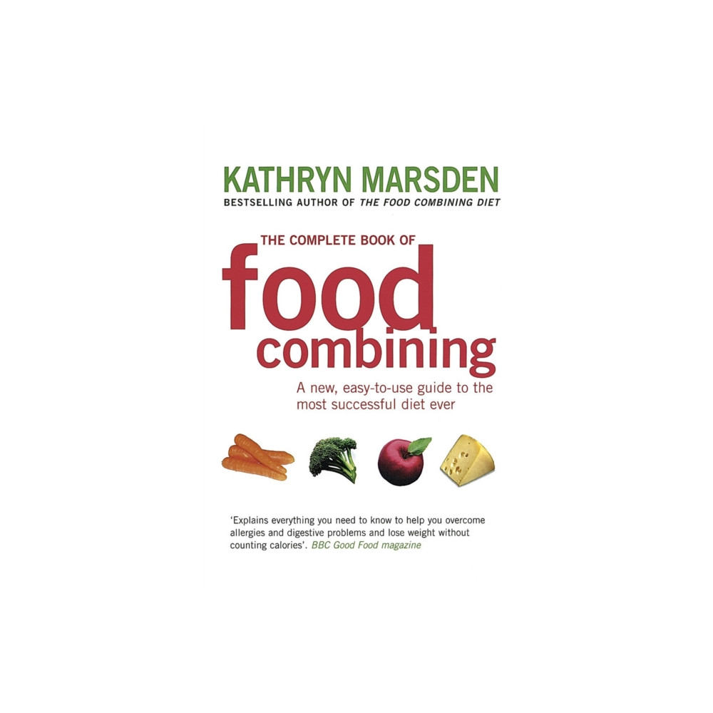 Produktbild för The Complete Book Of Food Combining (häftad, eng)