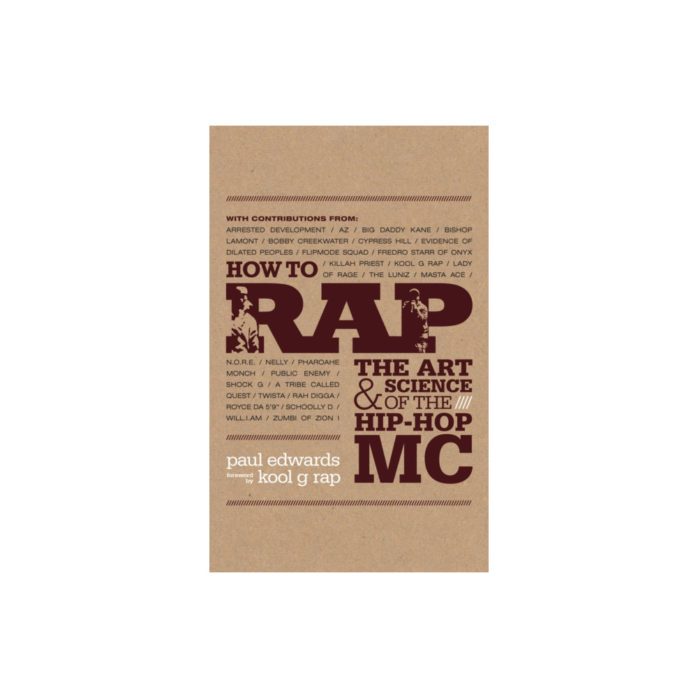 Produktbild för How to Rap (häftad, eng)