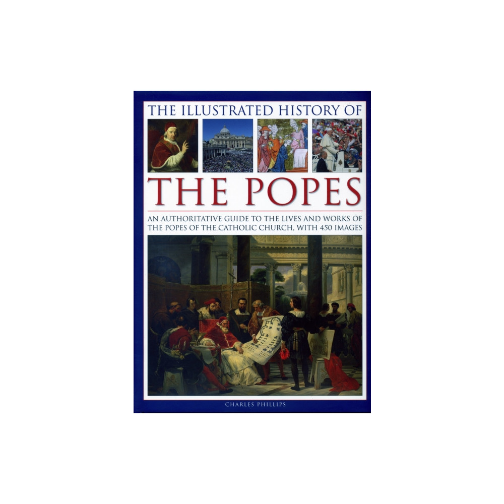 Produktbild för Illustrated History of the Popes (inbunden, eng)