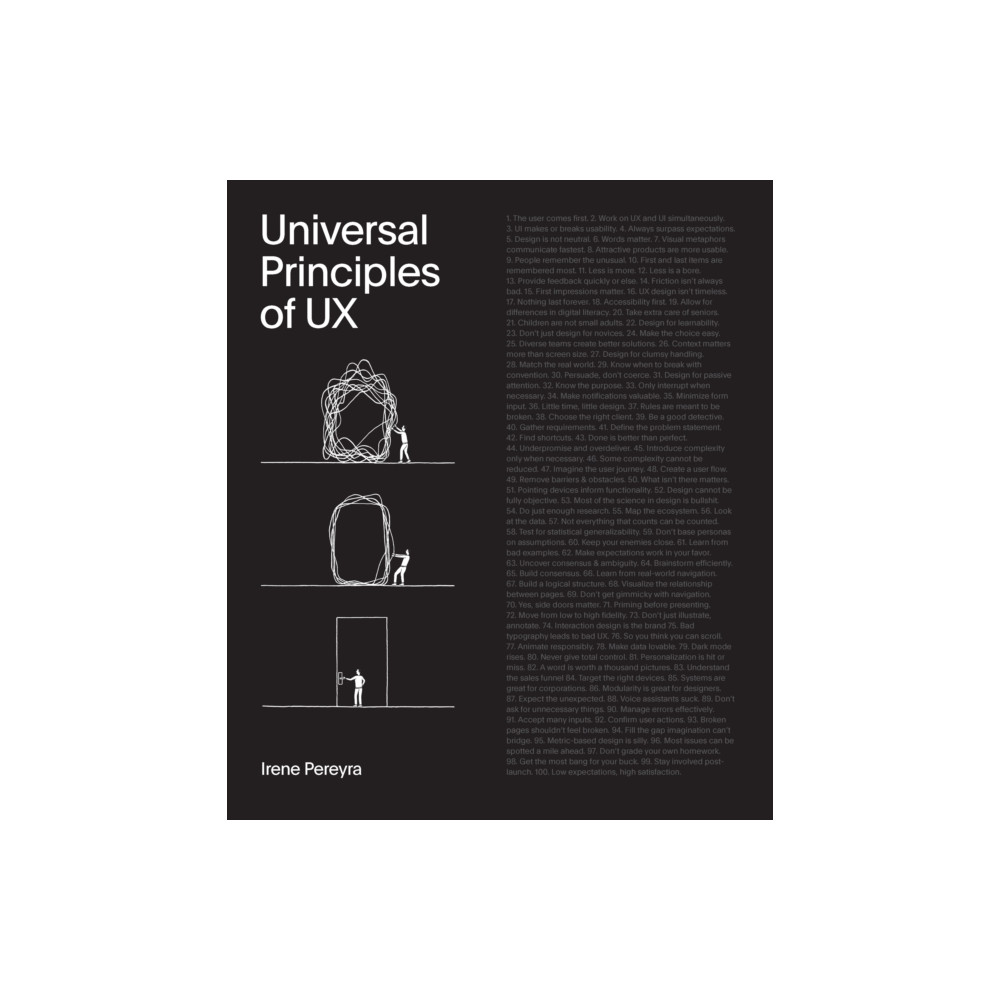 Produktbild för Universal Principles of UX (inbunden, eng)