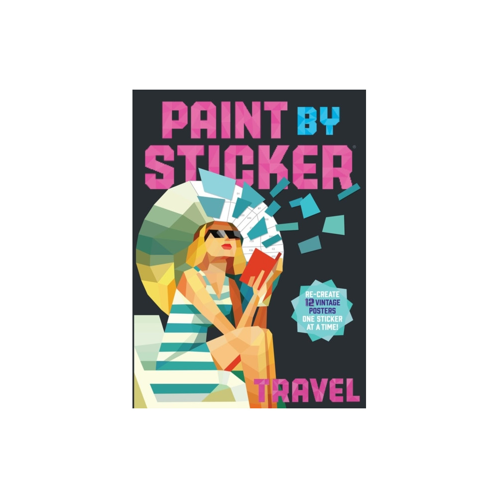 Produktbild för Paint by Sticker: Travel (häftad, eng)