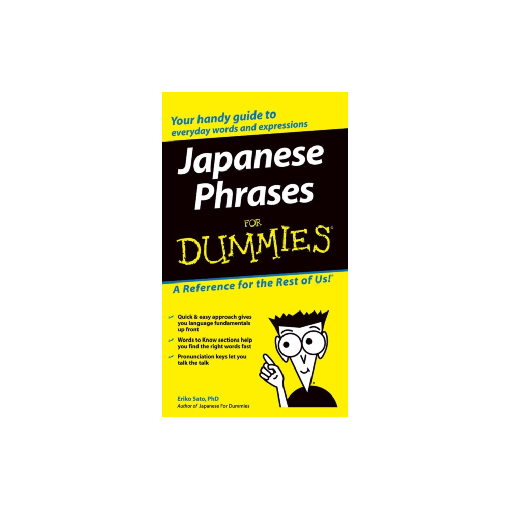 Produktbild för Japanese Phrases For Dummies (häftad, eng)