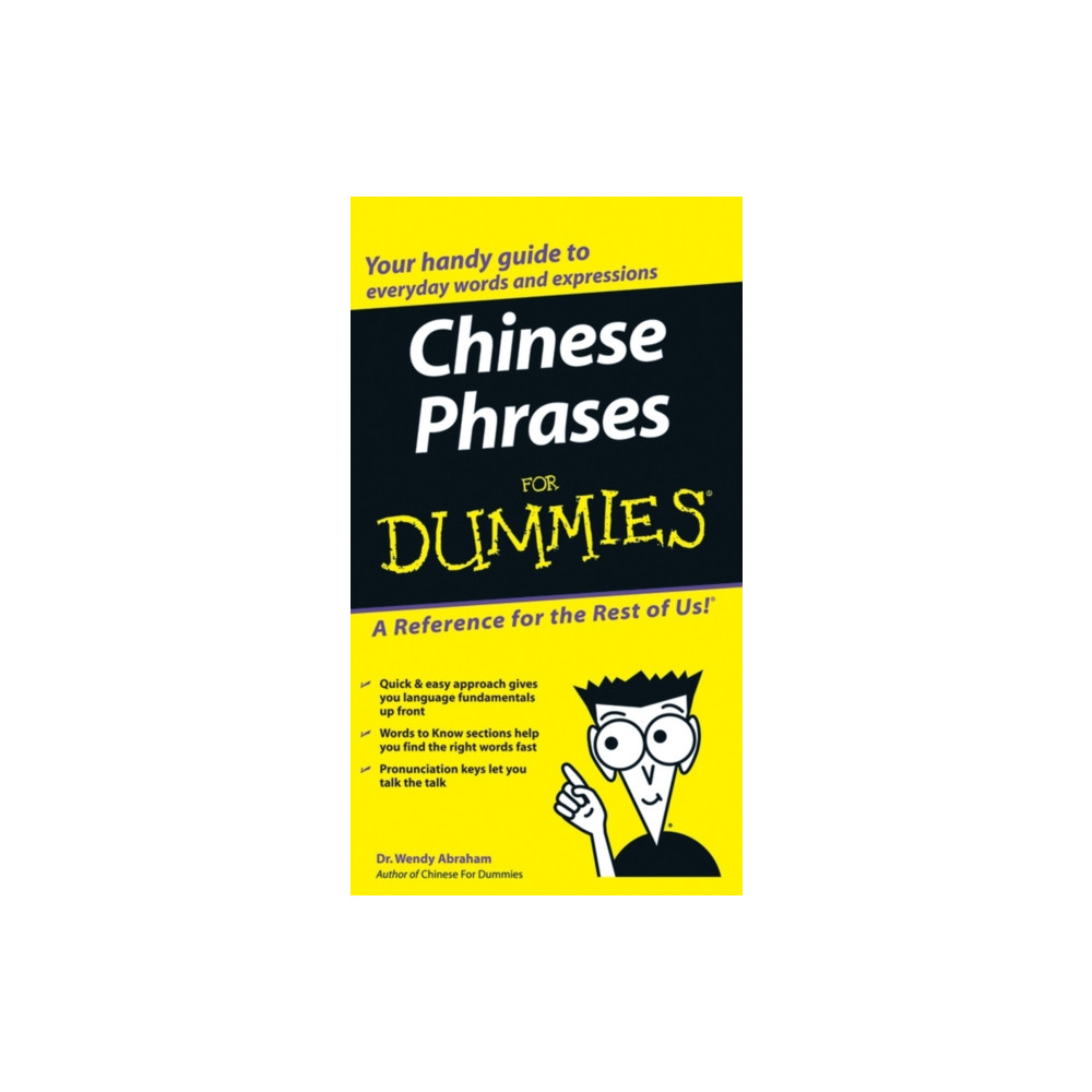 Produktbild för Chinese Phrases For Dummies (häftad, eng)