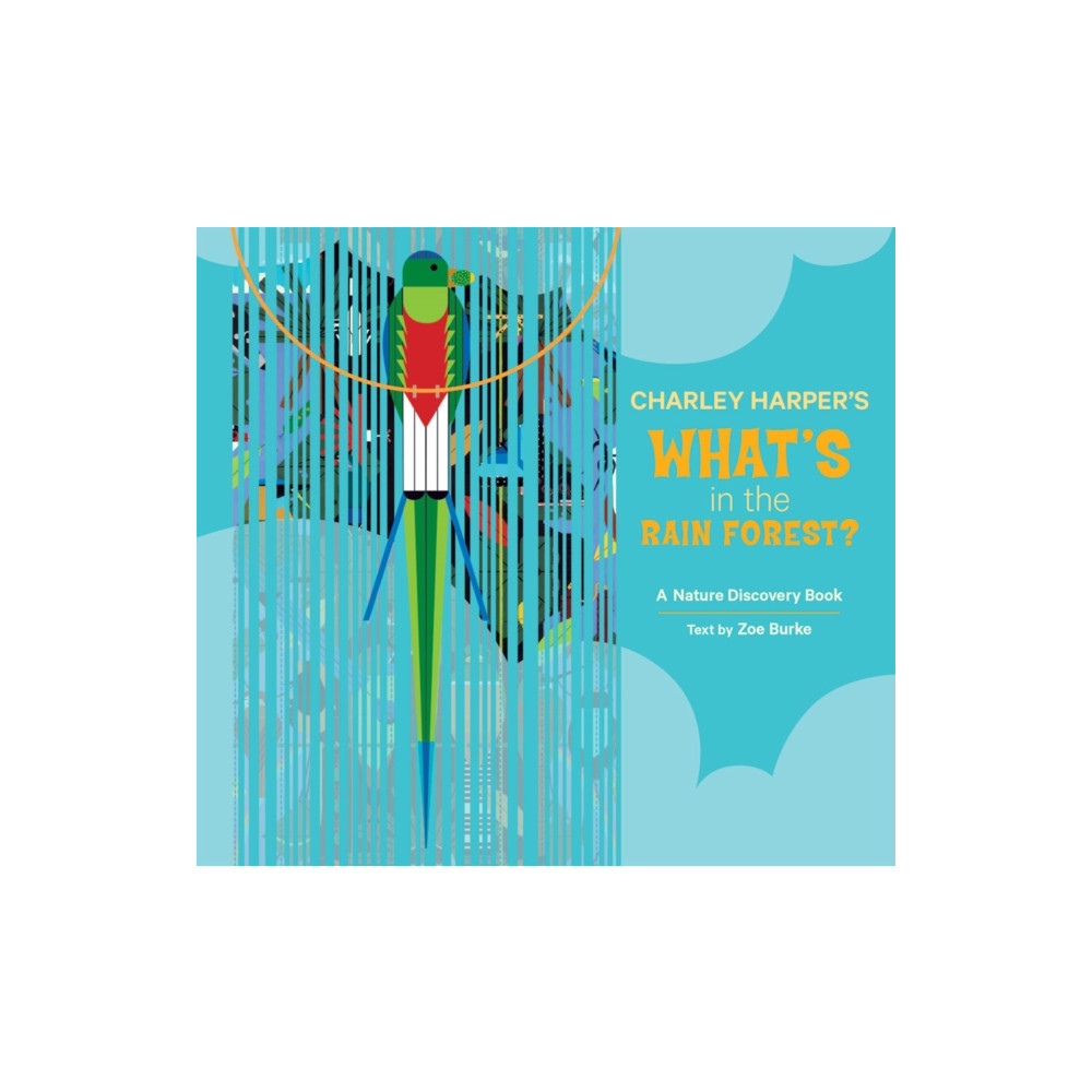 Produktbild för Charley Harper's What's in the Rain Forest? (inbunden, eng)